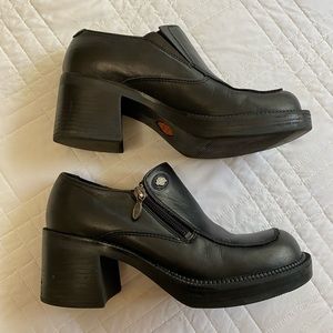 Harley-Davidson chunky block heel bootie